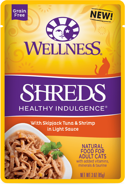 Wellness Healthy Indulgence Shreds Tuna & Shrimp